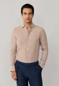 Рубашка кент Hackett London, Taupe Beige