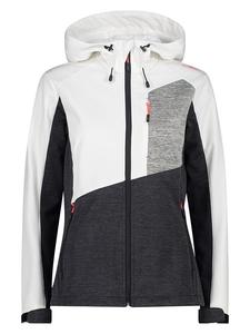 Куртка софтшелл CMP, цвет weiß/anthrazit