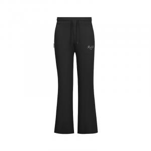 Вязаные спортивные брюки женские черные Reebok