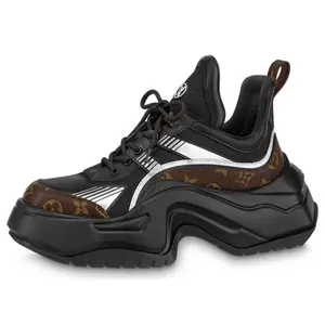Кроссовки archlight 2.0 platform sneakers 'black' Louis Vuitton, черный