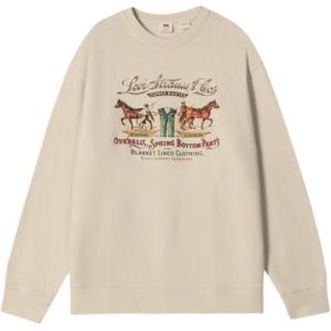 Levis Белая толстовка для мужчин