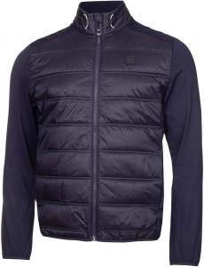 Мужская утепленная гибридная куртка для гольфа Calvin Klein Rangewood с застежкой-молнией, Evening Blue