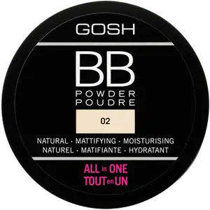 Пудра для лица песчаник 02 Gosh Bb, 6,5 гр