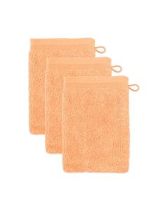 Möve Перчатки для мытья рук Superwuschel, набор из 3 штук, цвет персиковый пух