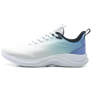 QIAODAN Кроссовки мужские Jordan White Aster с низким верхом, устойчивые к скольжению и износу