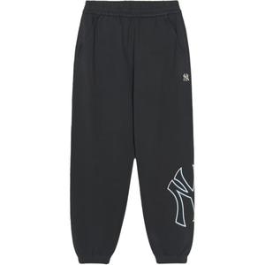 Базовые мега повседневные брюки New York Yankees унисекс угольно-серые MLB