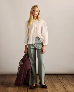 Детские прямые брюки-карпентер Coconut El Corte Inglés, нежно-голубой