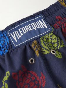 Плавки Moorea Straight-Leg средней длины ECONYL VILEBREQUIN, темно-синий