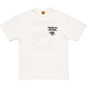 Футболка с графическим принтом Human Made, белый