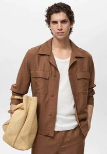 Летняя куртка RUSTIC Mango, коричневый