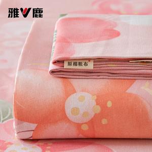 Yalu Простыня 120х230 см из грубого хлопка, цвет Miyu Huayang