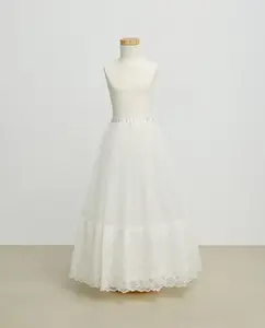 Простое платье канкан Coconut El Corte Inglés, цвет Crudo