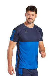 Футболка erima Six Wings, цвет new royal/new navy