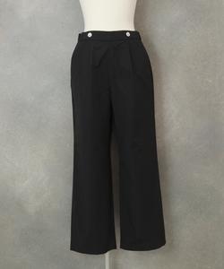 Водоотталкивающие широкие брюки из смесовой хлопчатобумажной ткани