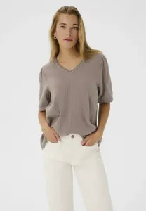 Футболка с принтом май Kaffe, Deep Taupe