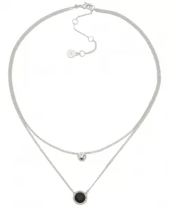 Ожерелье с подвеской из золотистых камней и кристаллов, 16 дюймов + удлинитель 3 дюйма Dkny, gray