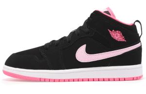 Кроссовки Jordan 1 Mid PS Black Digital Pink