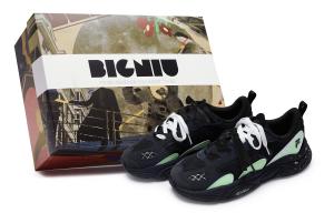 Кроссовки FILA Lifestyle Shoes Men Low-top Black, Green And White, зеленый