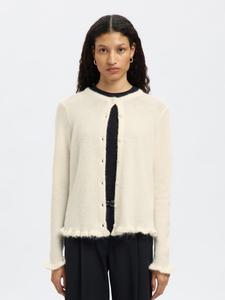 SELECTED Вязаный кардиган в белом цвете