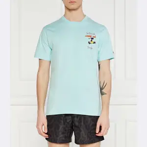 Футболка стандартного кроя St.Barth, синий