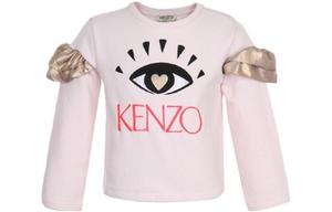 Детская толстовка Kenzo, розовый