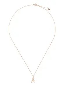 Бриллиантовое колье из 18-каратного розового золота ROSEKEY, розовый