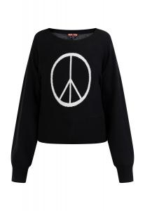 Свитер myMo ROCKS, черный