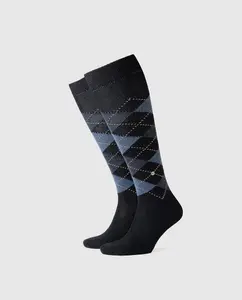 Мужские носки Burlington с синими бриллиантами