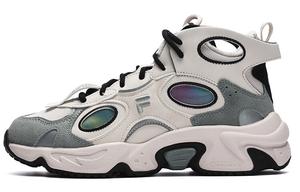 Кроссовки Raccoon Lifestyle женские, среднего размера, цвет: белоснежный/известняковый Fila Fusion