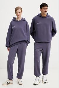 Хлопковые спортивные штаны Pangaia, фиолетовый