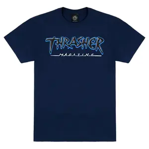 Футболка с коротким рукавом Thrasher Slash, синий