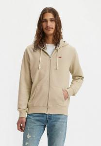 Толстовка Levi's Zip-up sweatshirt, Fog/Beige