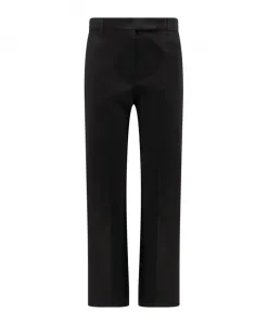 Брюки из эластичного хлопка Felice Max Mara, черный