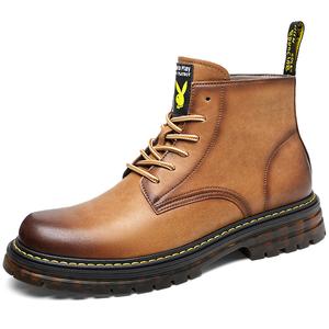 Короткие мужские ботинки Martin Playboy, Dark Brown