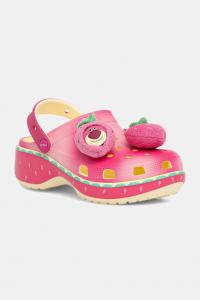 Классические сабо Lotso на платформе Crocs, розовый