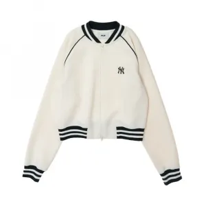 MLB Ветровка Нью-Йорк Янкиз кремовая женская, Cream