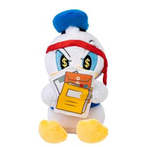 Коллекционная плюшевая кукла Дональд Дак Disney 1 Day высотой 25 см AOGER