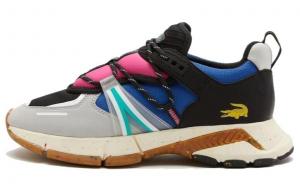 Кроссовки Lifestyle женские с низким верхом, черный/серый Lacoste