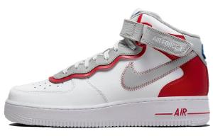 Кроссовки Nike Air Force 1 Mid Athletic Club White Gym Red