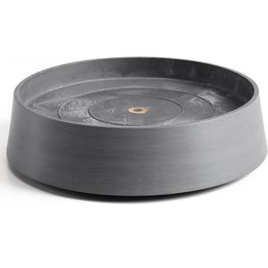 Подставка для горшков с колесами Oslo 35 серый для использования внутри и снаружи: морозостойкая, ударопрочная и светостойкая Ecopots, серый