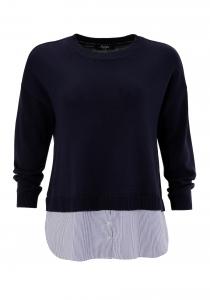 Свитер Aniston, темно-синий/опаловый