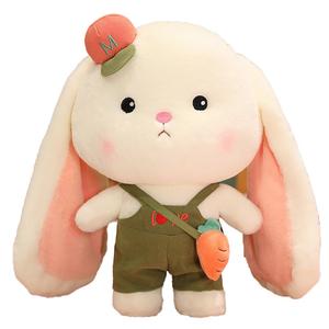 WELTSTON Мягкая и милая плюшевая кукла белый кролик высотой 25 см