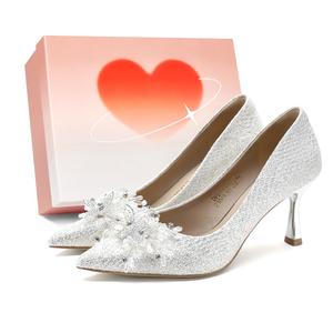 Туфли на тонком каблуке D FUSE SCANDINAVIA, высота 7,5 см, женские D:FUSE SCANDINAVIA, Champagne 7.5Cm