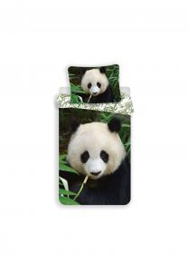 Детский комплект постельного белья с плюшевым дизайном панды Cofi, хлопок, 140x200 см + 70x90 см, разноцветный