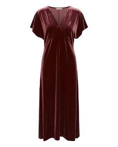 Cream Платье 'CRFrosty' в винно-красном цвете