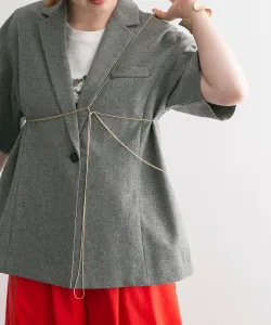 Бюстгальтер с многосторонней цепочкой