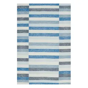 Геометрический ковер Kilim Gabrielle Safavieh, синий, 244x305 см