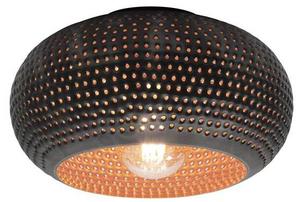 Потолочный светильник Hoyz Collection Disk Punch, черный - металл - 35 x 25 x 35 см