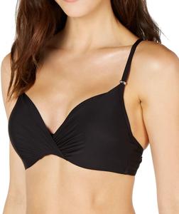 Женский купальник Calvin Klein Twist Front на косточках, раздельные, Black