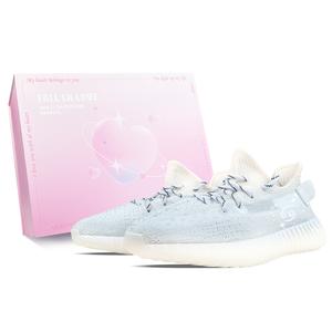 Adidas Originals Изи Буст 350 В2 повседневные кроссовки унисекс низкие белые